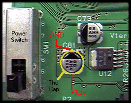 [Closeup of Capacitor C81]