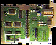 [overview of SNES board]