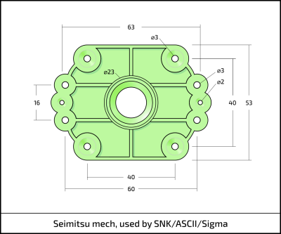 Seimitus mech, as used by SNK/ASCII/Sigma